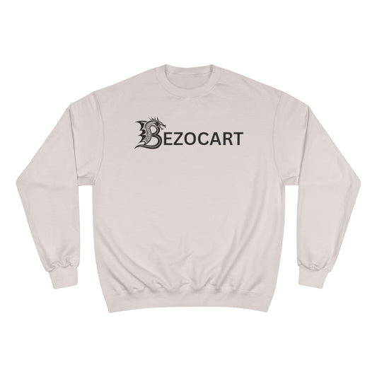 Bezocart Sweatshirt — White Champion Crewneck