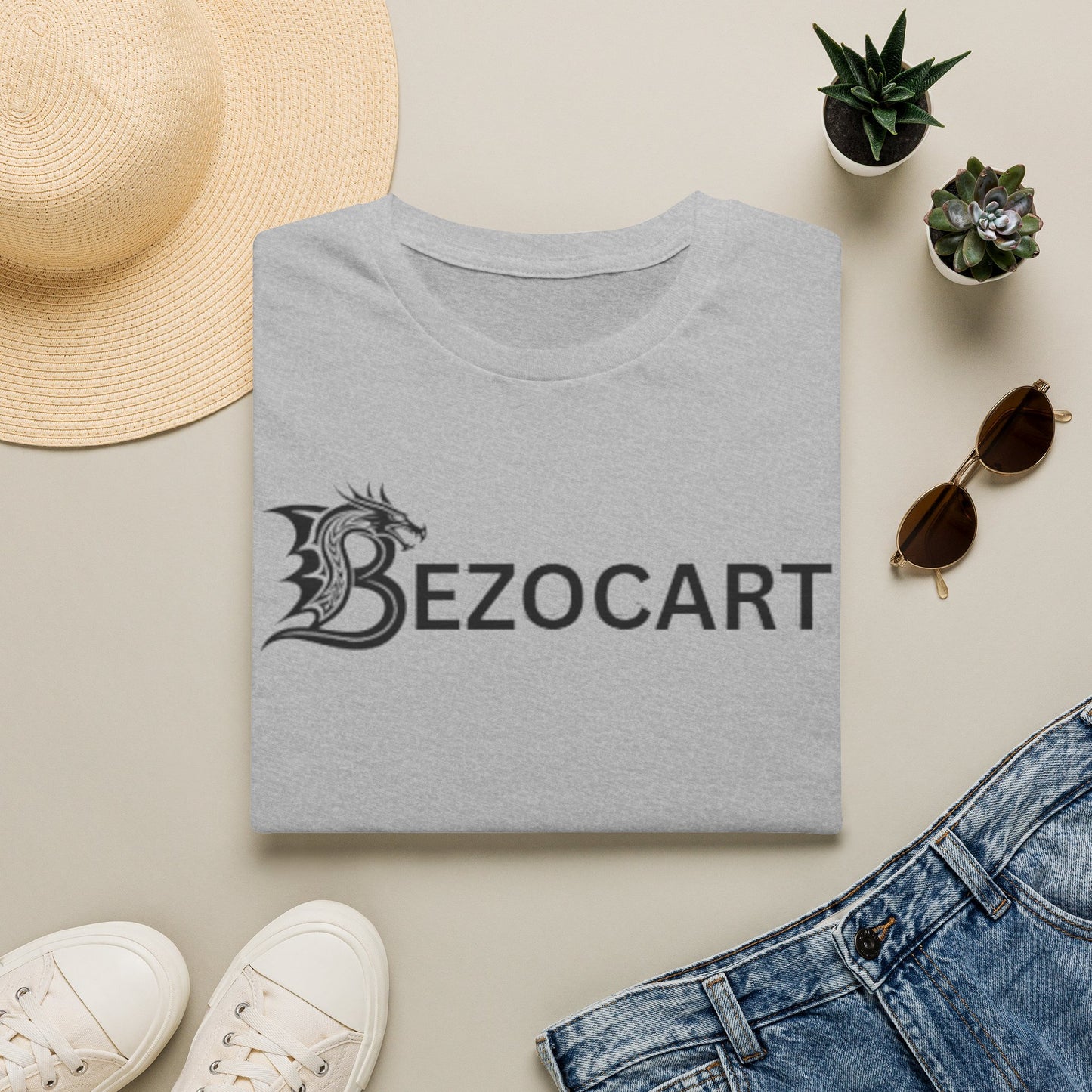 Bezocart T-Shirt — Dragon Emblem Graphic Tee