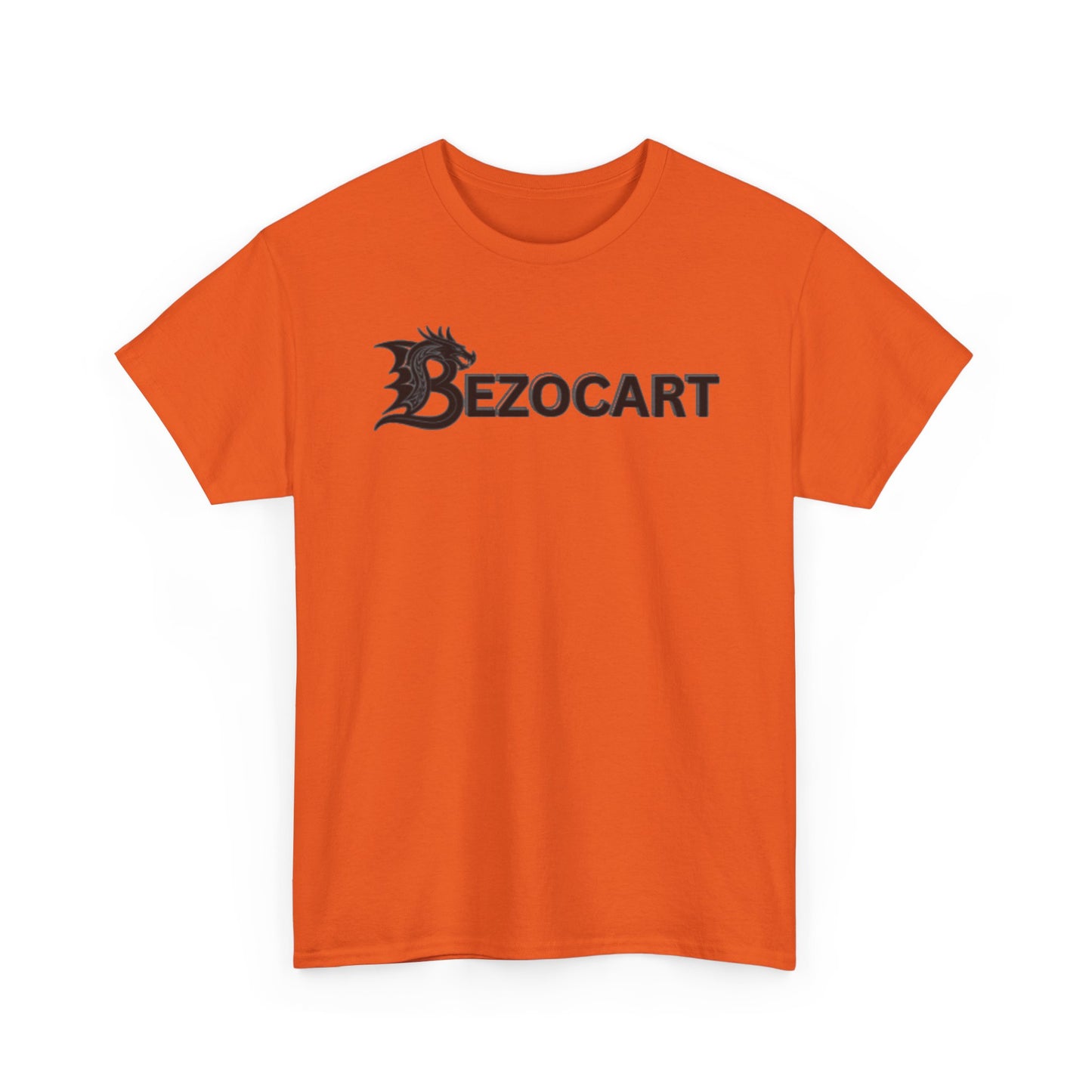 Bezocart Tee — Minimalist White Graphic T-Shirt