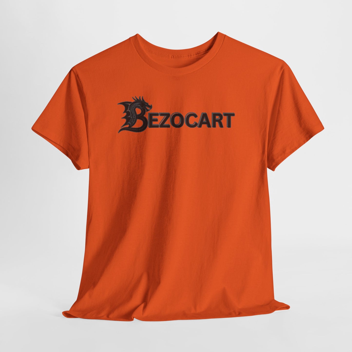 Bezocart Tee — Minimalist White Graphic T-Shirt