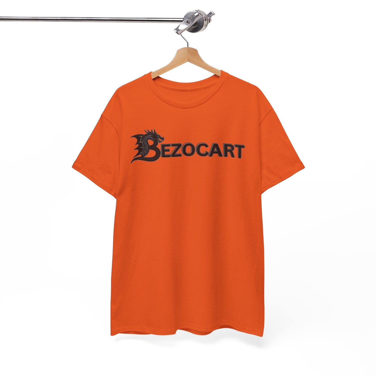 Bezocart Tee — Minimalist White Graphic T-Shirt