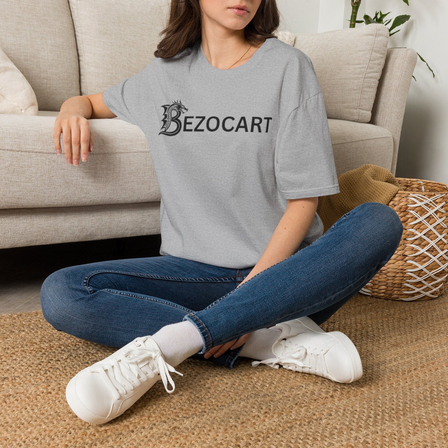 Bezocart T-Shirt — Dragon Emblem Graphic Tee